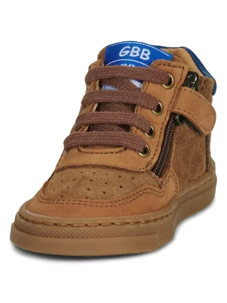 Členkové topánky Gbb hnedá