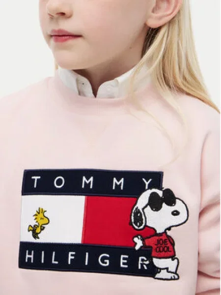 Mikina Tommy Hilfiger růžová