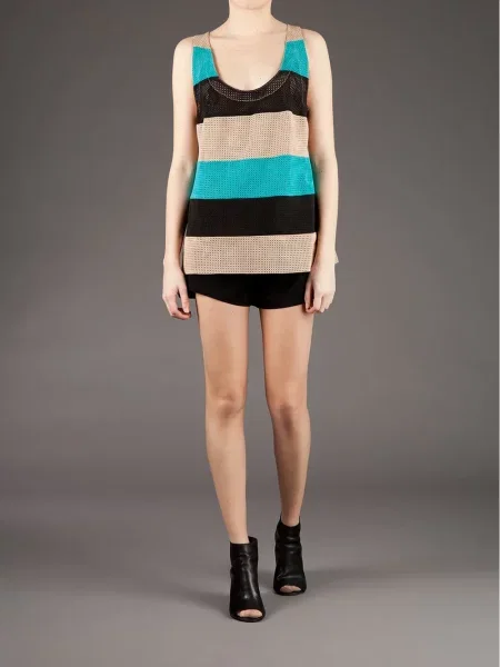 Kamizelka Drome w paski czarna