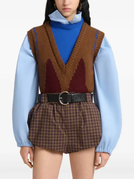 Vestă Marni de lână maro