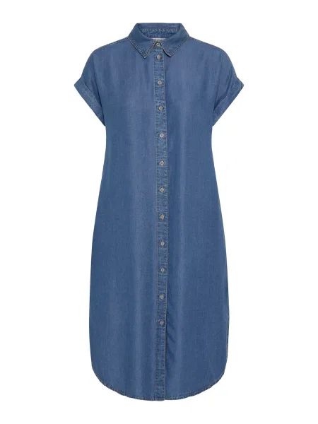 B.young Rochie tip bluză BYKOSMO denim albastru
