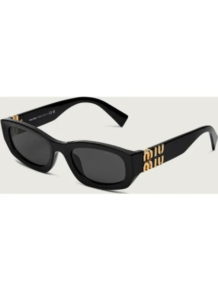 Ochelari de soare Miu Miu negru