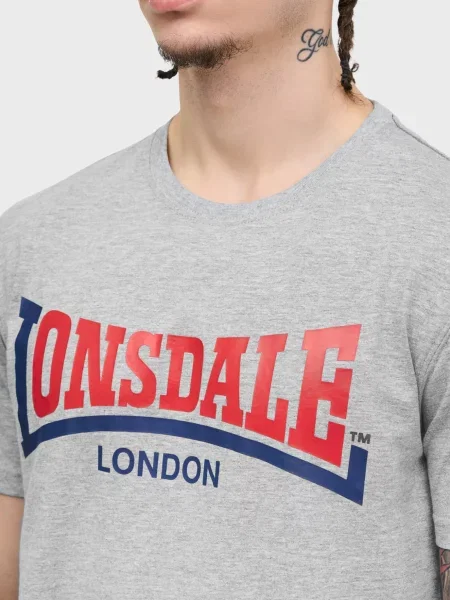 Футболка Lonsdale серая