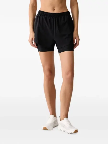 Pantaloni scurți On cu imagine negru