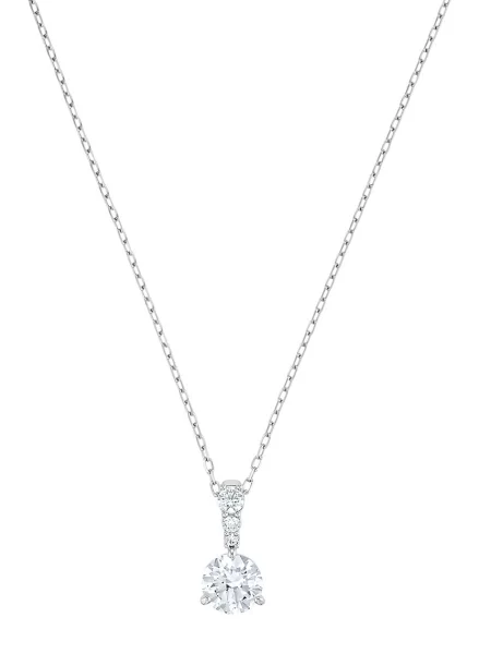 Palton Swarovski transparente argintiu