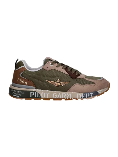Aeronautica Militare sneakersy SNEAKERS zielone
