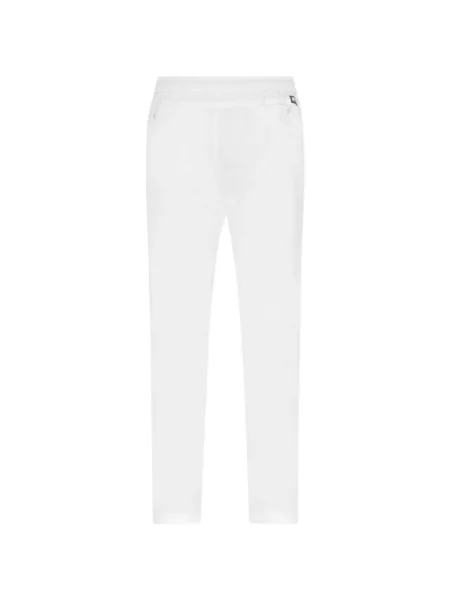 Pantaloni Vilebrequin stretch cu cordon alb