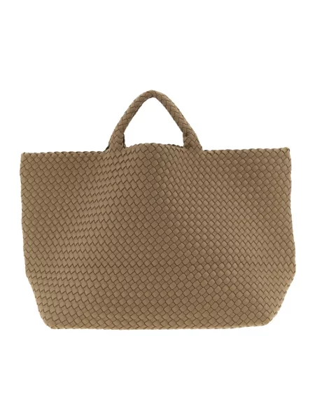 Naghedi Torebka St Barths Large Z Saszetką beige beżowa