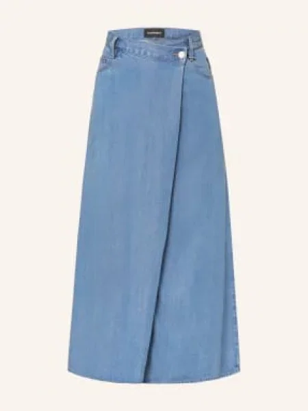 Elias Rumelis Spódnica Indiga W Stylu Jeansowym blau