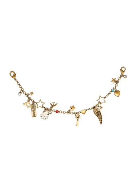 PINKO Curea de schimb pentru poșetă Bag Charm 2 AI PCPL Auriu