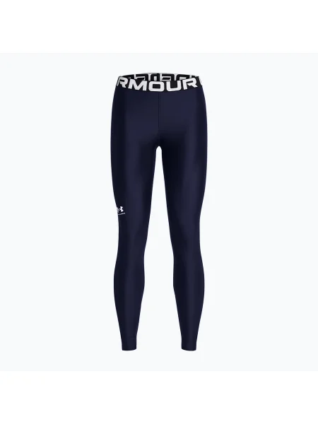 Дамски клинове Under Armour HeatGear midnight navy/white бяло