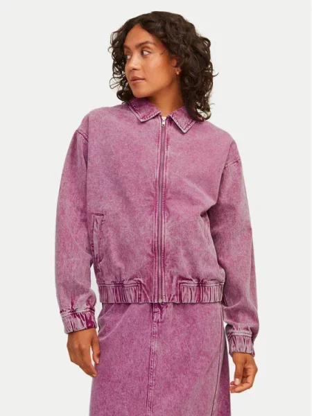 Джинсовая куртка Jjxx розовая