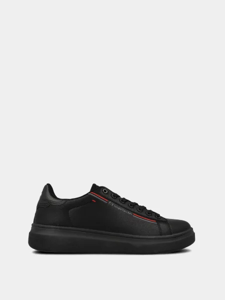 Кеди низькі Sergio Tacchini ROMA CLASSIC поліуретан чорний