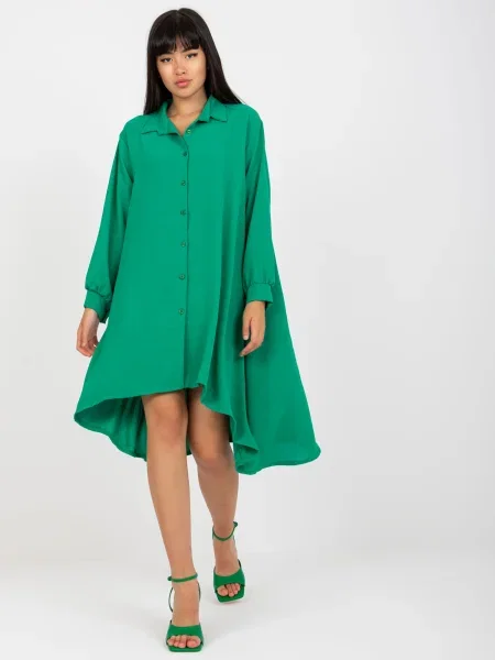 Rochie Italy Moda de costum verde