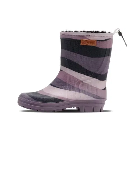 Hummel Botine lila / mov vânătă / rosé negru
