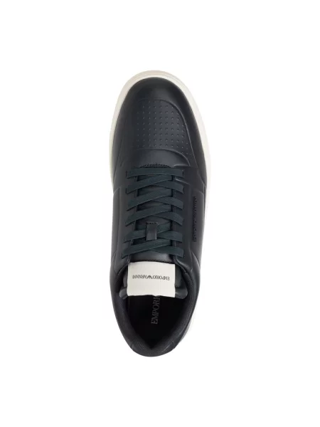 Sneakersy Emporio Armani niebieskie