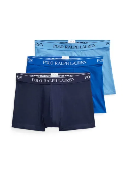 Obcisłe bokserki w zestawie 3 szt. Polo Ralph Lauren Underwear niebieskie