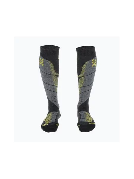 Шкарпетки лижні UYN Ski All Mountain anthracite melange / yellow жовті