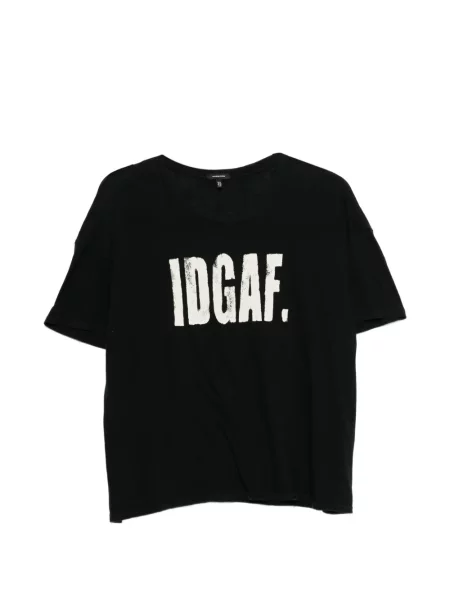 Koszulka R13 z nadrukiem czarna