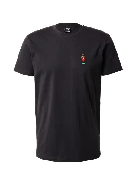 Iriedaily Tricou Nutcrax bleumarin / verde / portocaliu roșu