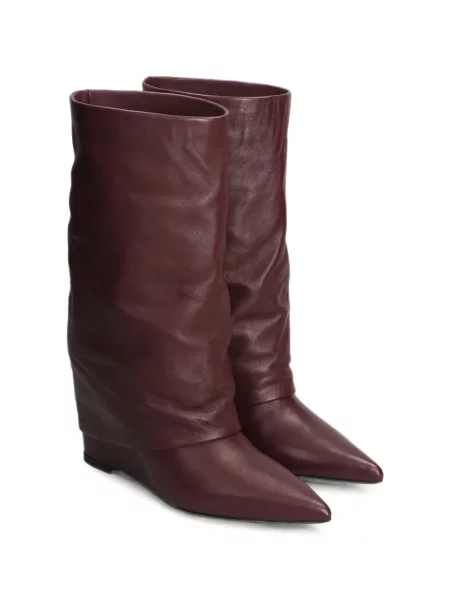 Botine The Seller cu pană roșu