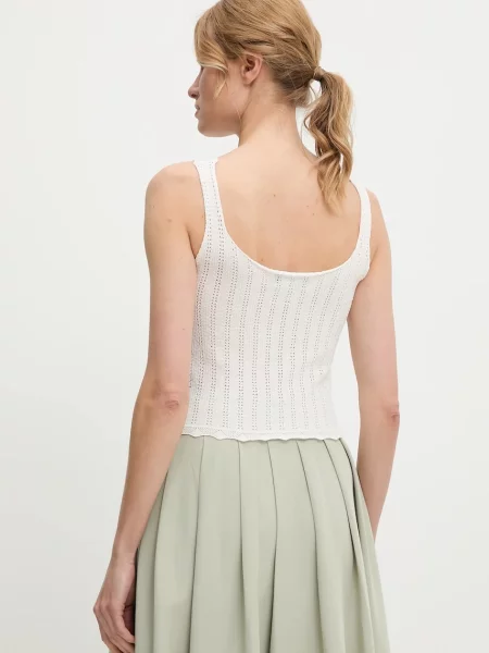 Halenka Answear Lab hladká bílá