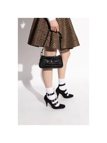 Torebka Vivienne Westwood skórzana czarna