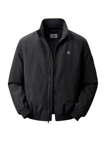 Geacă de blugi Calvin Klein Jeans negru