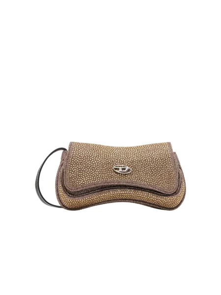 Torebka crossbody Diesel brązowa