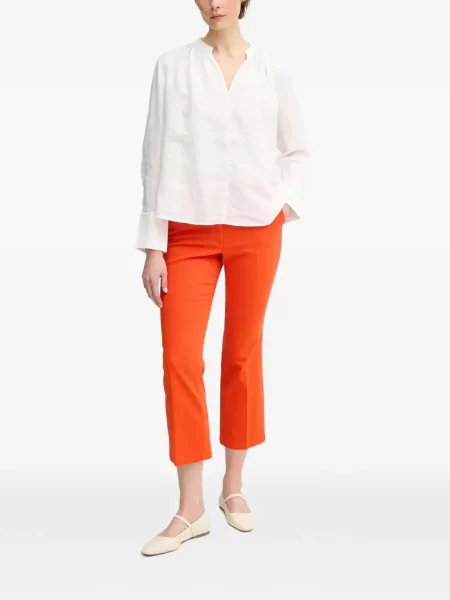 Pantaloni Sisley portocaliu