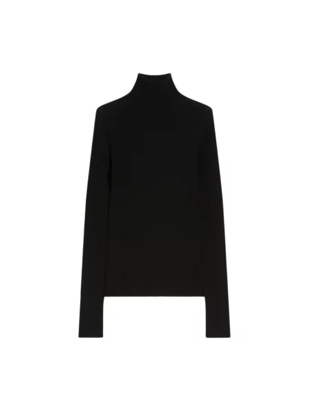 Sweter Sportmax wełniany czarny