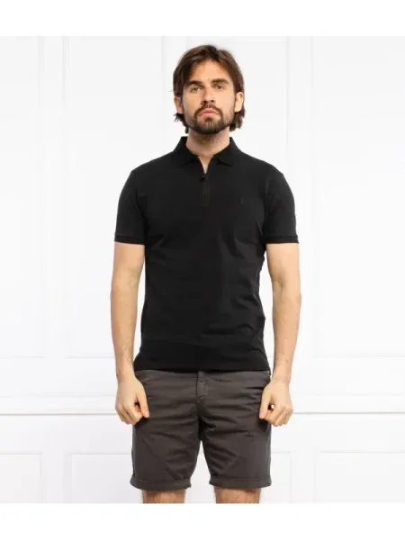 POLO RALPH LAUREN Polo plasă stretch negru