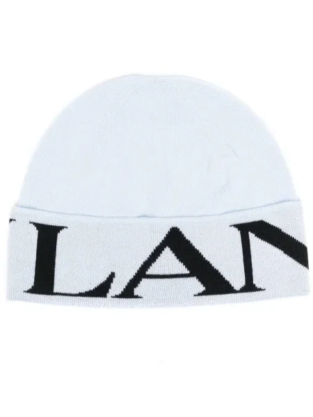 Căciulă Lanvin de lână albastru
