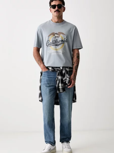Guess Jeans tričko modré