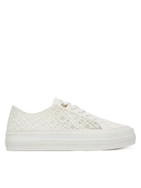Sneakersy Tommy Hilfiger białe