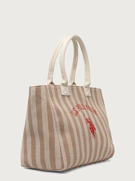 Geantă shopper U.s. Polo Assn. bej