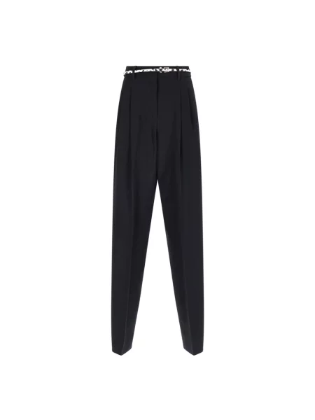 Spodnie Max Mara Studio eleganckie czarne