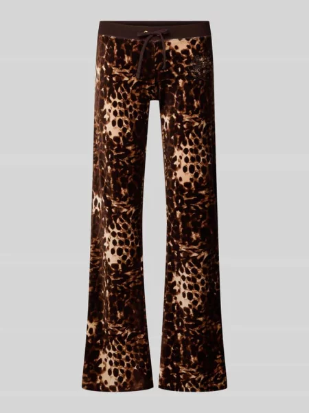 Spodnie dresowe ze zwierzęcym nadrukiem Juicy Couture