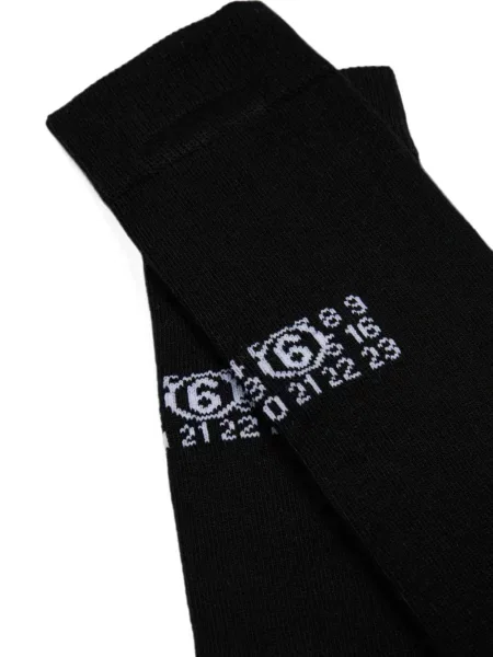 Dětské ponožky Mm6 Maison Margiela černé