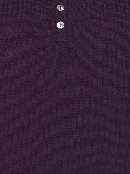 Polo Marina Rinaldi din cașmir violet