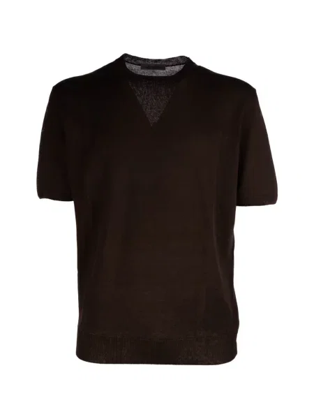 Tricou Corneliani maro