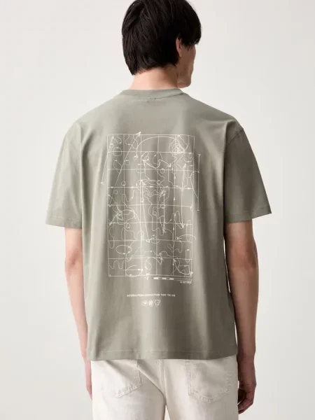 G-Star tricou pentru bărbați din Back gr relaxed verde
