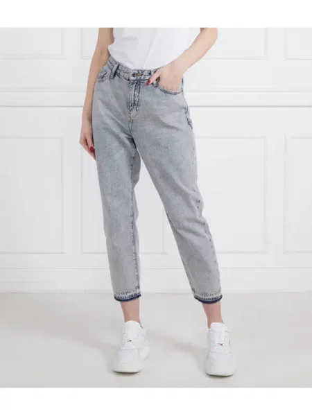 Armani Exchange Blugi | Boyfriend fit albastru