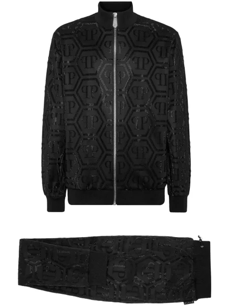 Komplet dresowy Philipp Plein czarny