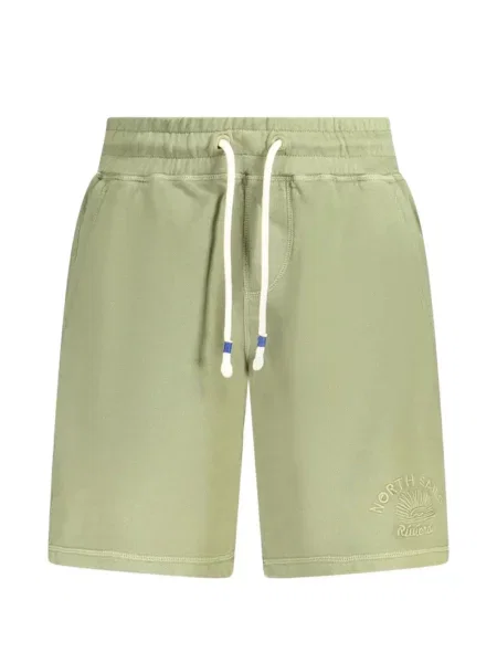 Pantaloni scurți North Sails cu broderie cu cordon verde