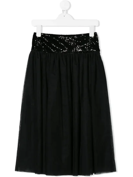 Spódnica dziecięca Balmain czarna