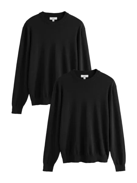 Next Pulover negru