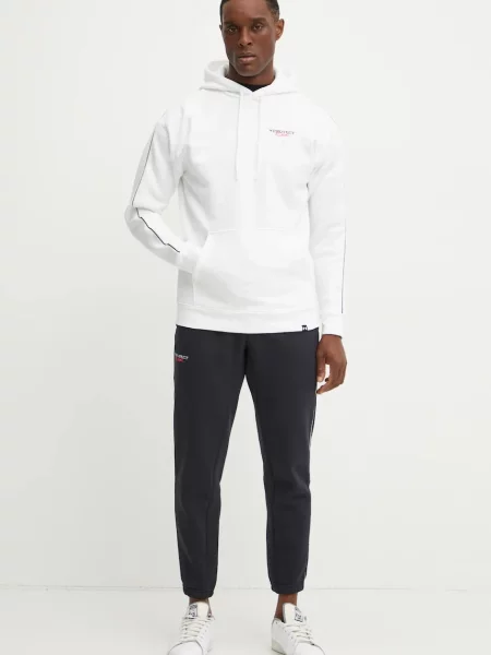 Under Armour bluza dresowa Project Rock z kapturem z nadrukiem biały