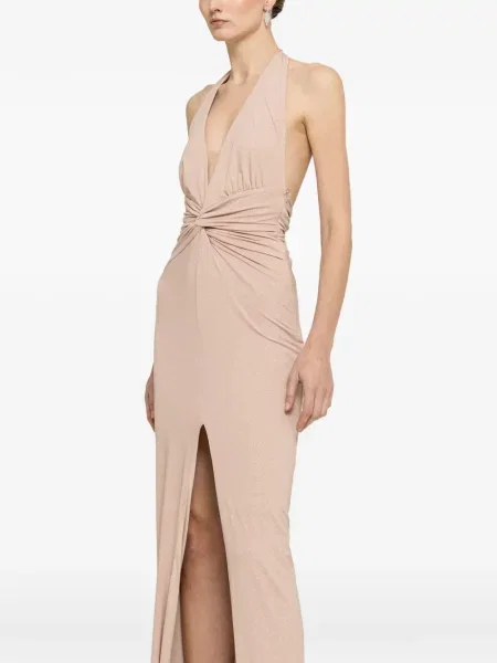 Sukienka maxi Nissa z odkrytymi plecami