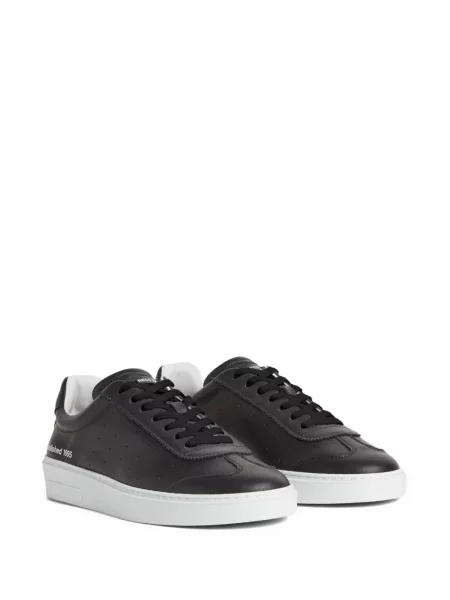 Sneakerși Dsquared2 din piele negru